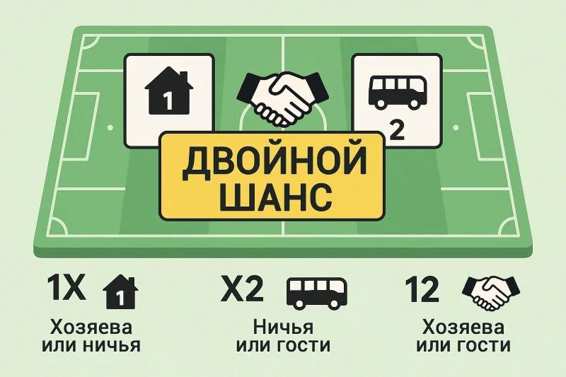 Форматы двойного шанса в футбольных ставках