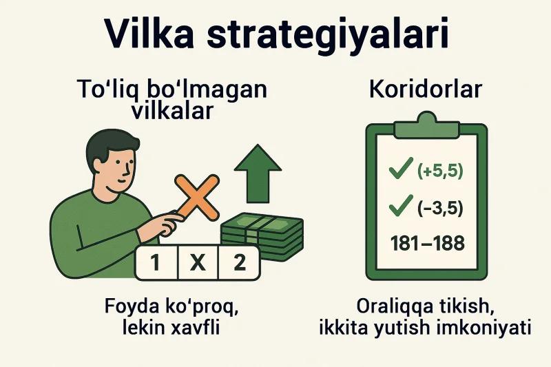 Surebetga ikkita yondashuv: xavf yoki oraliq